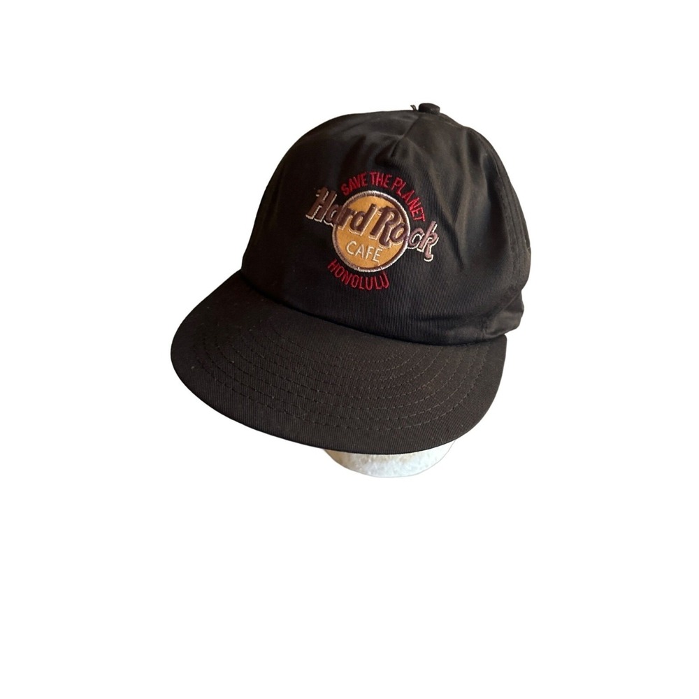 Hard Rock Cafe Honolulu Black Hat‎ Cap Adjustable